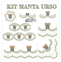 Kit manta urso